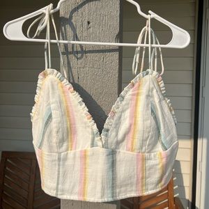 New Billabong x The Salty Blonde Cropped Tank